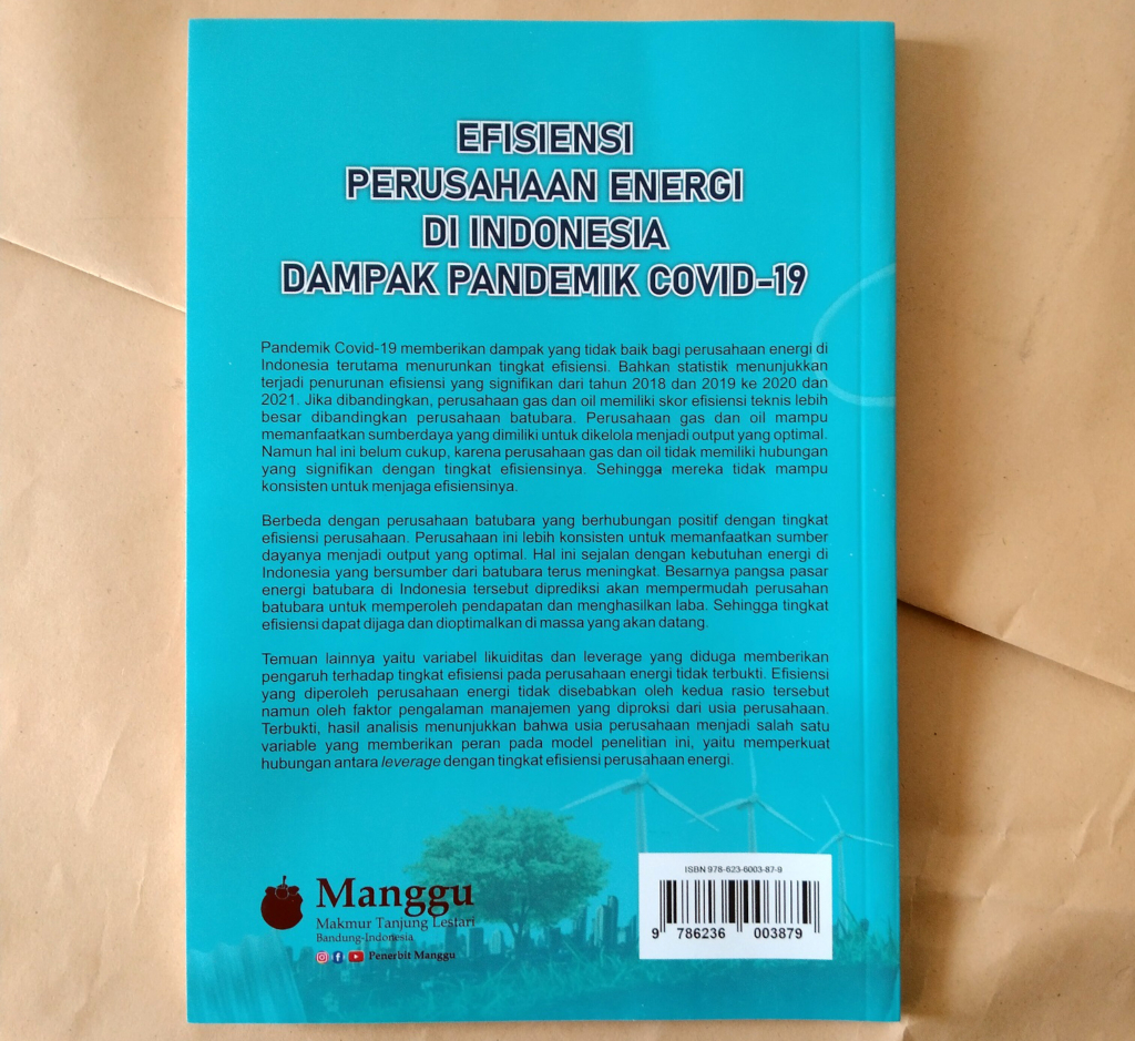 Dafta Tabel Buku Efisiensi Perusahaan Energi di Indonesia Dampak Pandemik Covid-19